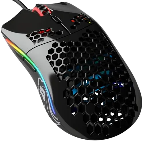 Glorious Model O- | Rato Gaming Ultraleve Ambidestro com Cabo