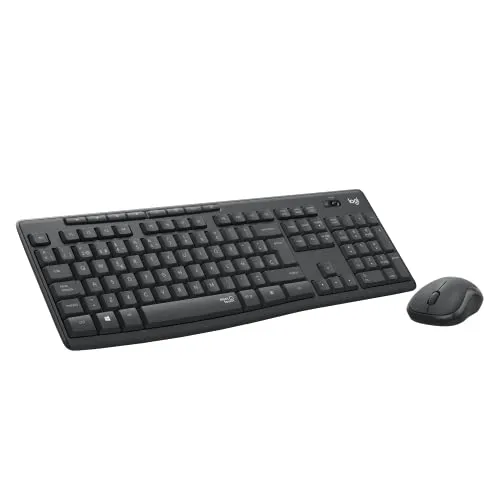 Logitech MK295 Silent - Conjunto Teclado e Rato Sem Fios com Tecnologia SilentTouch