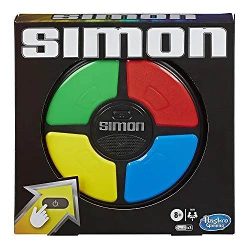 Simon Hasbro - Jogo Eletrónico de Memória com Luzes e Sons