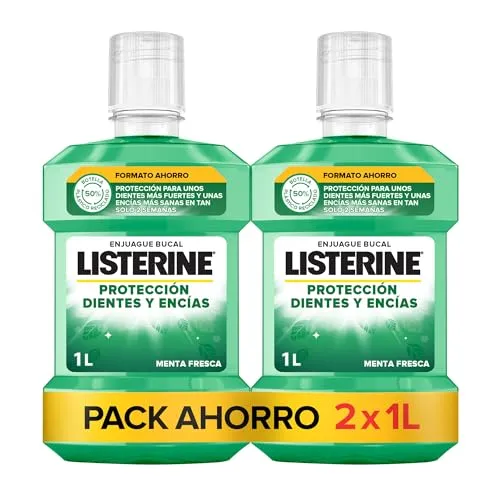 Listerine Pack 2x1L - Elixir Bucal em Promoção