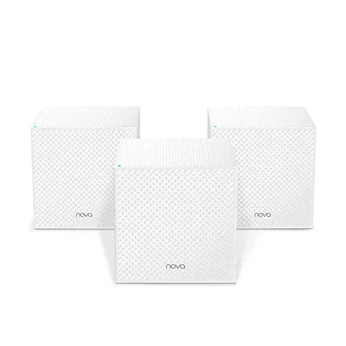 Tenda Nova MW12 - Sistema WiFi Mesh AC2100 Tri-Banda com Cobertura até 500m²