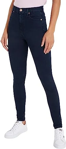 Tommy Jeans Sylvia HR Super Skinny - Calças de Ganga Senhora Cintura Alta