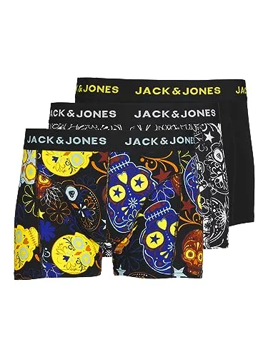 Jack & Jones Boxers Jacjames Trunks Pack 3 Unidades em Algodão