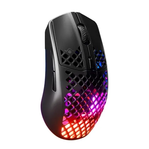 SteelSeries Aerox 3 Wireless - Rato Gaming Ultraligeiro 68g com RGB