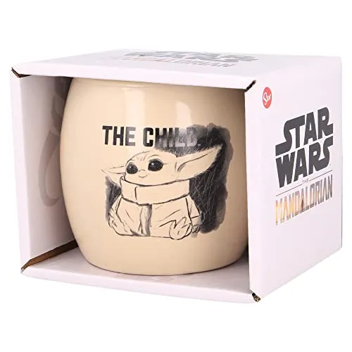 The Mandalorian Caneca Globo em Cerâmica 380ml