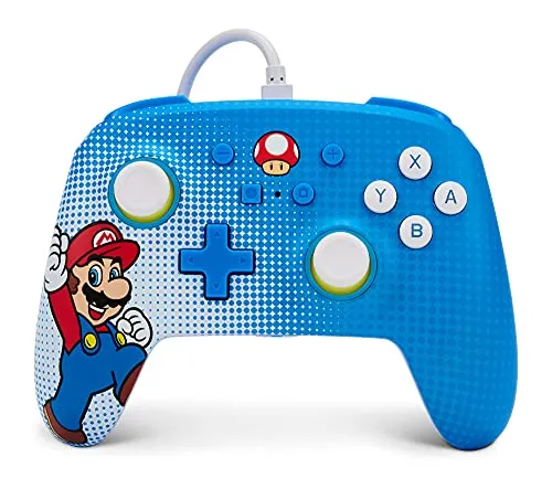 PowerA Comando Nintendo Switch Mario Pop Art com Fios