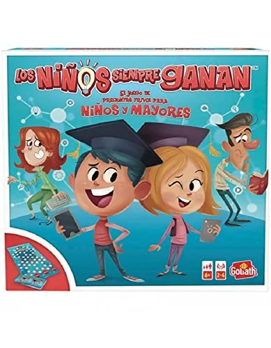 Goliath Os Filhos Ganham Sempre - Jogo de Tabuleiro Educativo Familiar