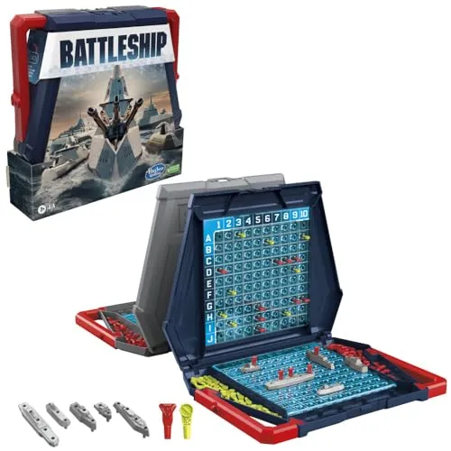 Battleship Classic - Jogo de Estratégia Naval de Tabuleiro