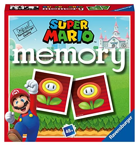 Ravensburger Mini Memory Super Mario - Jogo de Memória para Crianças