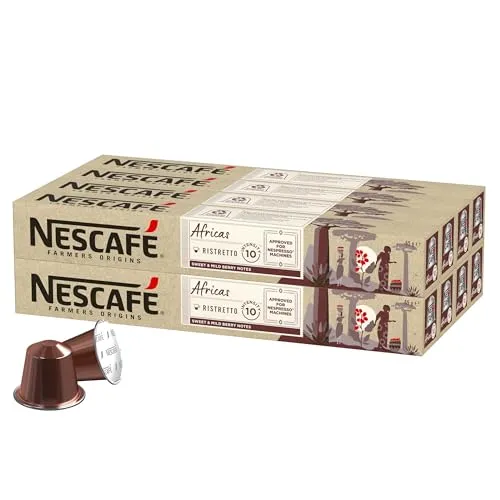 NESCAFÉ Farmers Origins Africas Ristretto - Cápsulas Compatíveis Nespresso