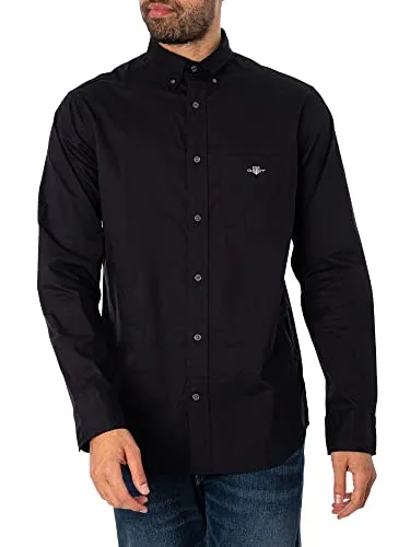 GANT Regular Poplin - Camisa Clássica Masculina