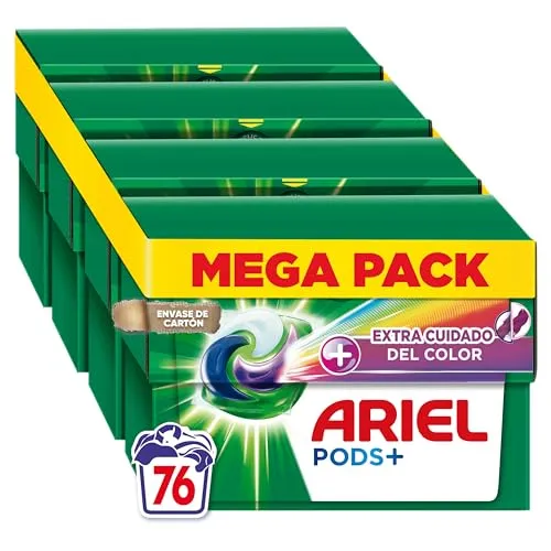 Ariel All-in-One Pods+ Detergente em Cápsulas para Máquina - 76 Lavagens