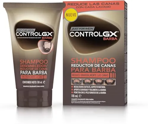 Just For Men Control GX - Champô Coloração Gradual para Barba