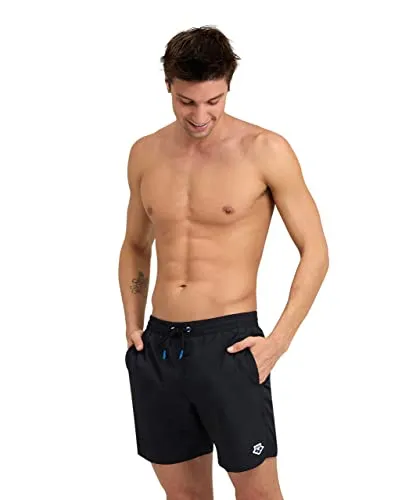 ARENA Icons Solid Boxer - Calções de Banho Desportivos para Homem