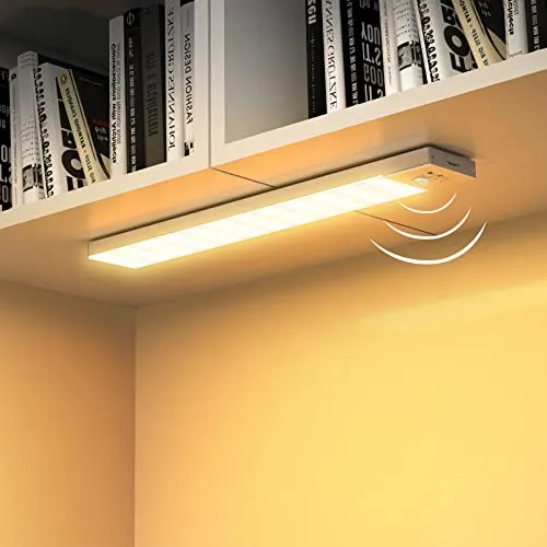 OUILA Luz LED Armário com Sensor de Movimento e Bateria Recarregável