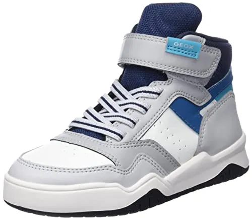 Geox J Perth Boy F - Sapatilhas Desportivas Infantis com Velcro