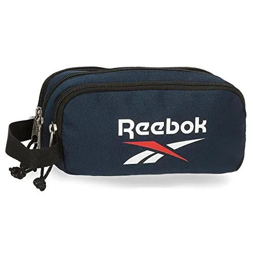 Estojo Reebok Boston Escolar com 3 Compartimentos