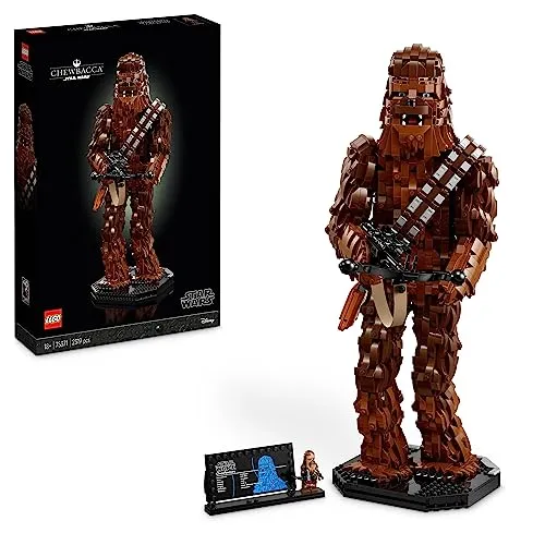 LEGO Star Wars 75371 Chewbacca - Figura Colecionável 40º Aniversário