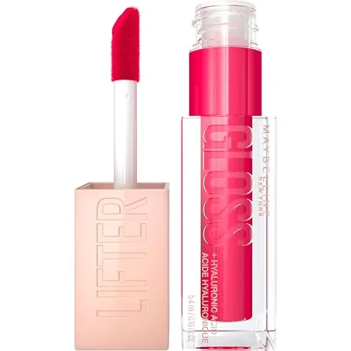 Maybelline New York Lifter Gloss - Brilho Labial Volumizador com Ácido Hialurónico