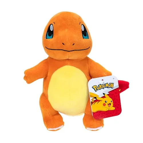 Pokemon Charmander Peluche 20cm - Boneco Oficial Ultra Suave