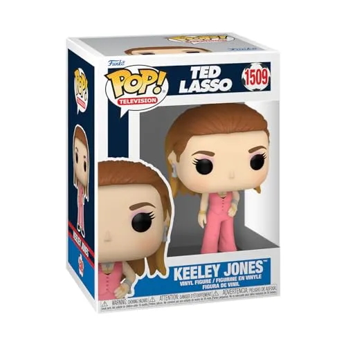 Funko Pop Ted Lasso - Keeley Versão Rosa Figura Colecionável