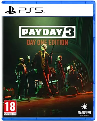 Payday 3 Day One Edition PS5 - Jogo de Assaltos Cooperativo