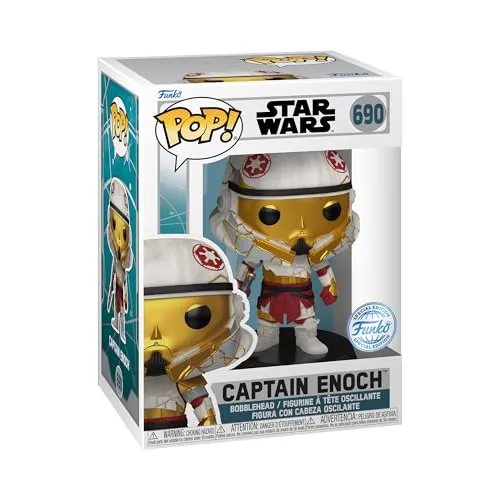 Funko Pop Star Wars Ahsoka Captain Enoch - Figura Exclusiva Amazon 9,5cm