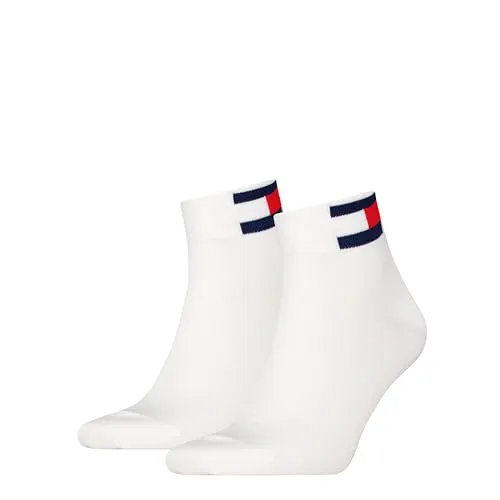 Meias Tommy Hilfiger Quarter Unissexo - Conforto Diário