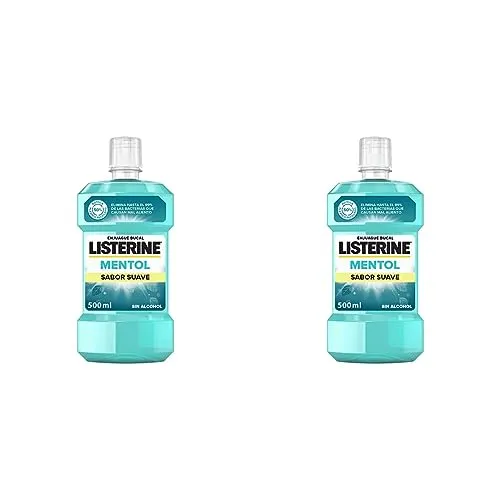 Listerine Mentol Suave - Elixir Bucal Sem Álcool