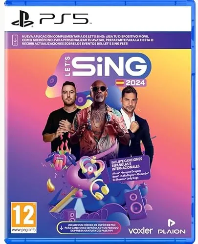 Let's Sing 2024 PS5 - Jogo de Karaoke Multiplayer