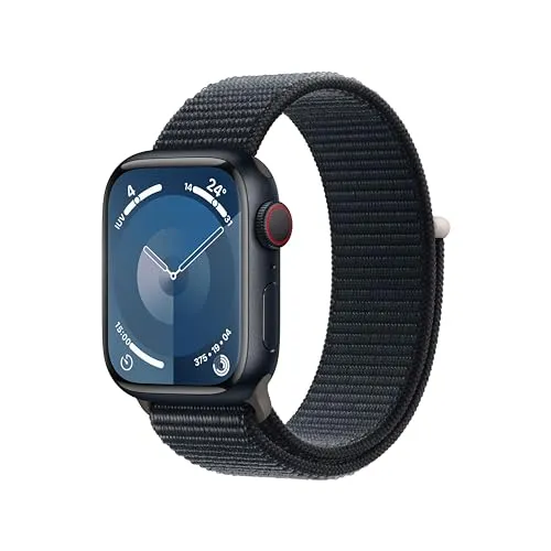 Apple Watch Series 9 GPS + Cellular - Smartwatch com Chip S9 e Monitorização de Saúde