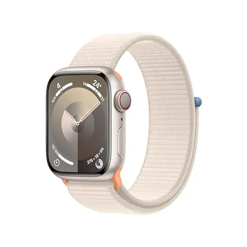 Apple Watch Series 9 GPS + Cellular: Smartwatch com Chip S9 e Monitorização Avançada