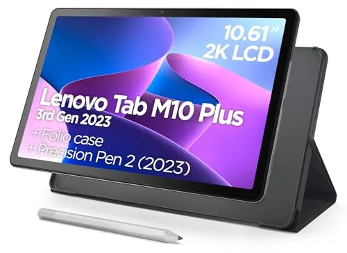 Lenovo Tab M10 Plus (3ª Geração) - Tablet 10.61" 2K com Precision Pen 2