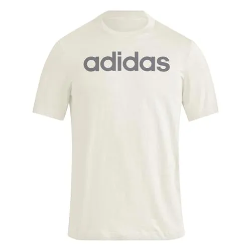 adidas Essentials T-shirt Linear Bordada em Algodão para Homem