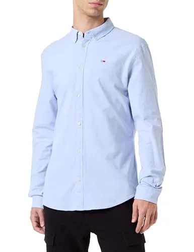 Tommy Jeans Camisa Slim Masculina Clássica