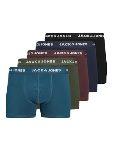 JACK&JONES JACTEO Pack 5 Cuecas Boxer Homem