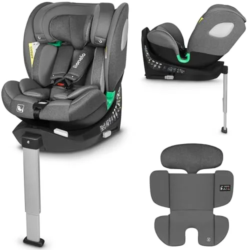 Lionelo Braam i-Size - Cadeira Auto Giratória 360° com ISOFIX até 36kg