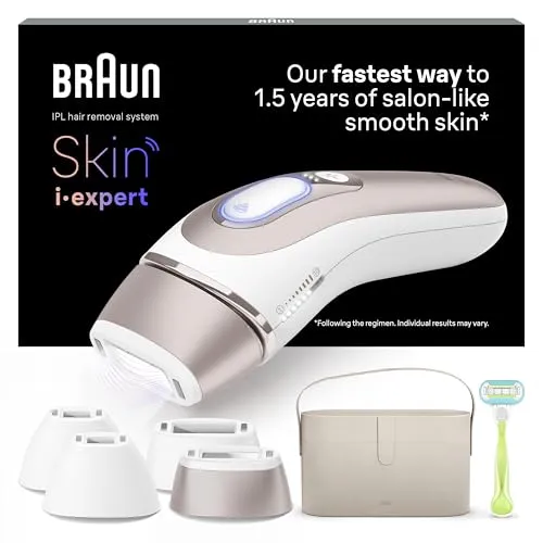 Braun Luz Pulsada IPL i-expert Smart - Sistema Inteligente de Depilação Doméstica