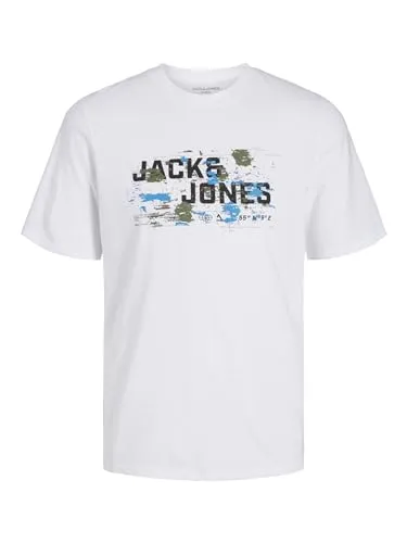 T-shirt JACK & JONES Jcooutdoor Logo Masculina em Algodão