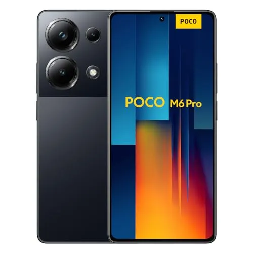 XIAOMI Poco M6 Pro - Smartphone com Ecrã AMOLED 120Hz e Câmara 64MP