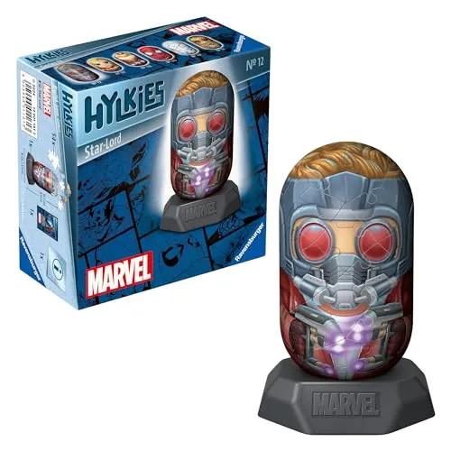 Ravensburger Puzzle 3D Marvel Star Lord - Figura Colecionável 54 Peças