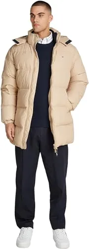 Tommy Jeans Essential Down Parka - Casaco Acolchoado de Inverno para Homem