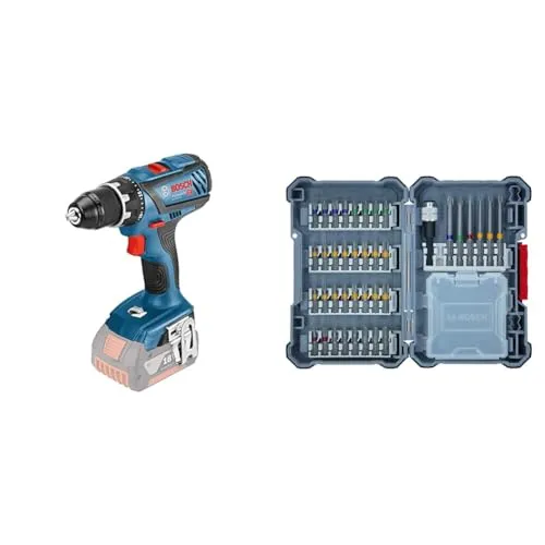 Bosch Professional GSR 18V-28 - Berbequim Sem Fio 63 Nm com 40 Pontas