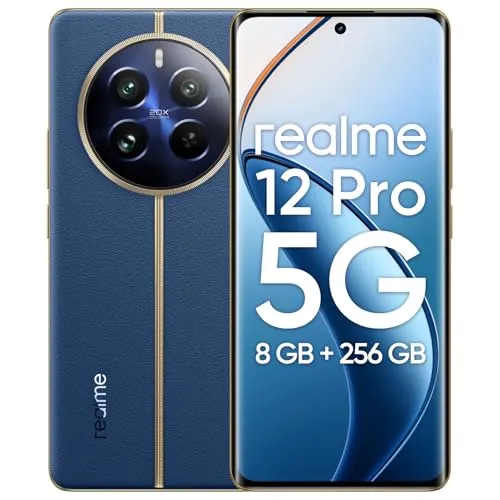 Realme 12 Pro 5G: Telemóvel com 8GB RAM, Câmara Sony IMX882 e Ecrã 120Hz