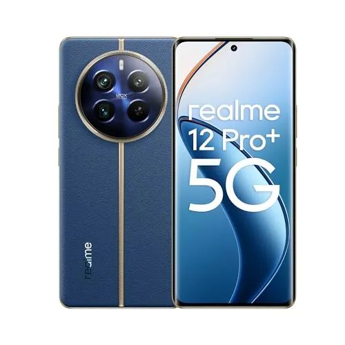 Realme 12 Pro+ 5G: Telemóvel Premium com Ecrã Curvo 120Hz e Câmara Periscópio