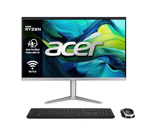 Acer Aspire C24-1300 All in One | PC com AMD Ryzen 5 e Ecrã 23.8" Full HD