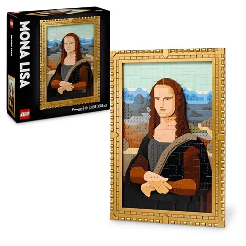 LEGO Art 31213 Mona Lisa - Set de Construção Artística com Moldura Destacável