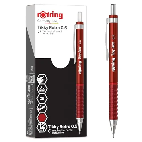 rOtring Tikky Portaminas Profissional 0,5mm com Ponta Retráctil