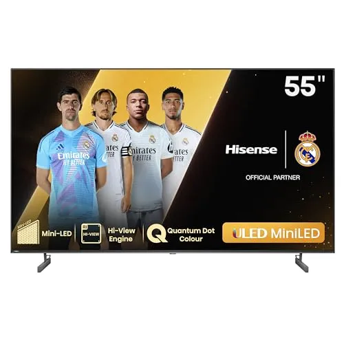 Hisense 55U6NQ Smart TV Mini-LED 55" com Quantum Dot e Dolby Vision