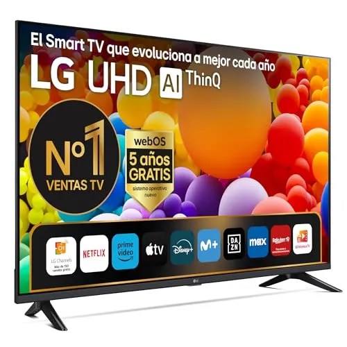 LG 43UT73006LA Smart TV 4K HDR com WebOS24 e Processador a5 IA